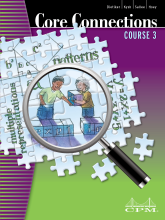 Core Connections Grades 6 8 13 Sixth Grade Report